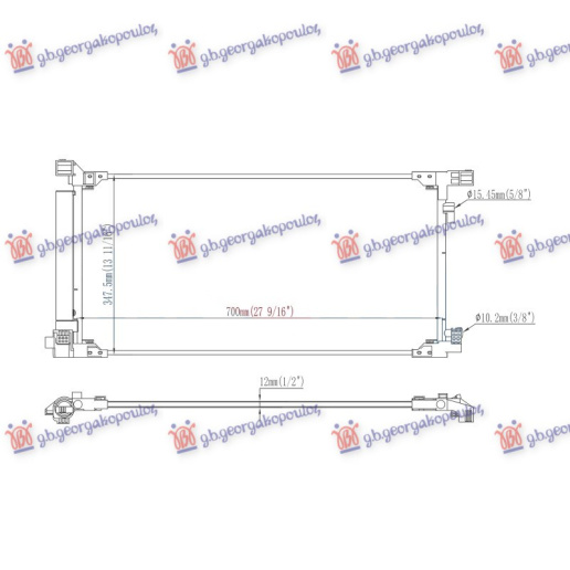 Radiator kondicioneri 2.0 Benzinë (718x341)