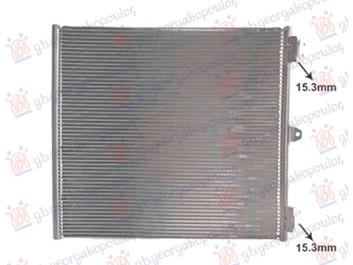 Radiator kondicioneri 3.0-3.8-4.0 Benzinë (380x360x12)