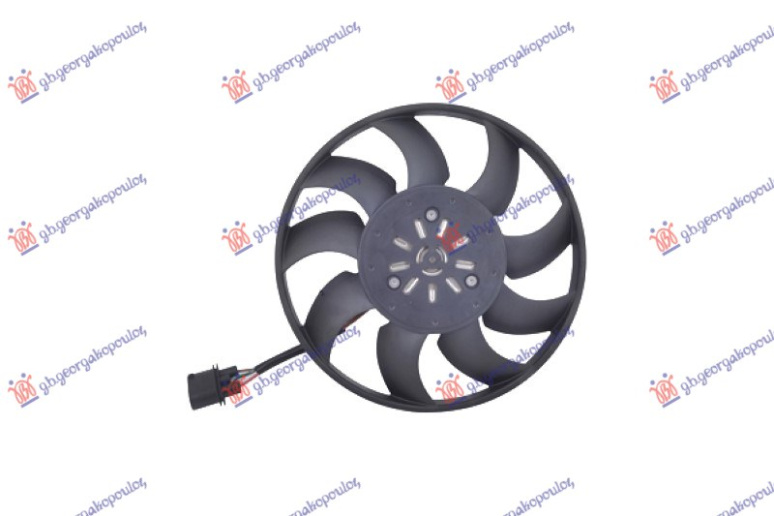 Ventilator ftohjeje 1.0 benzinë (motor+ventilator) (500W) (360MM)