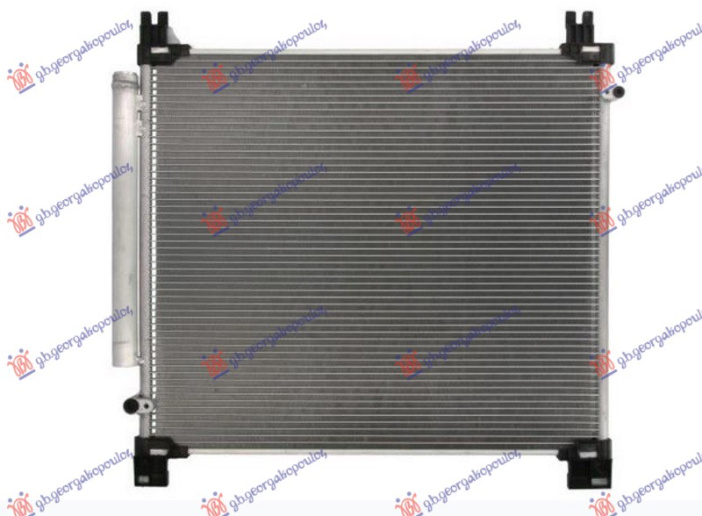 Radiator kondicioneri 2.4-2.8 D Dizel (575x510x12) (KOYO)