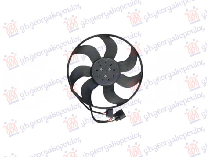 Ventilator ftohjeje benzinë-dizel (motor+ventilator) (360MM)