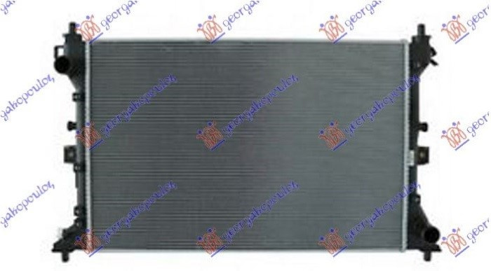 Radiator 1.0-1.4 TURBO benzinë (625X410X26) (NRF)
