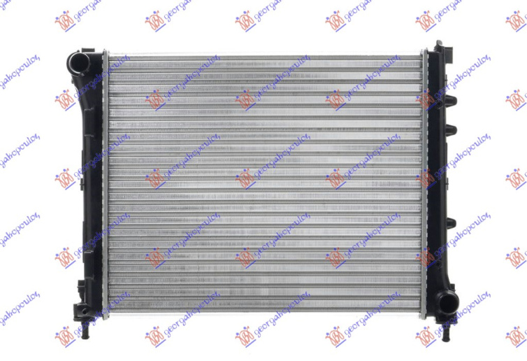 Radiator 0.9-1.4 benzinë-1.3 dizel (480X395) (NRF)