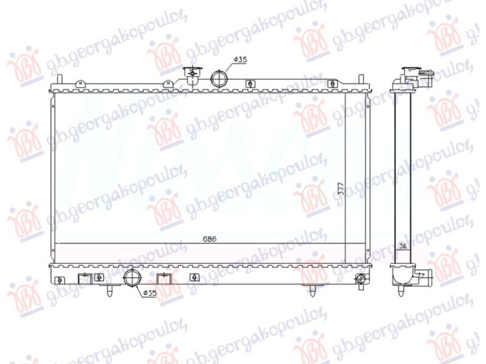 Radiator 2.0 benzinë manuak (375x688)