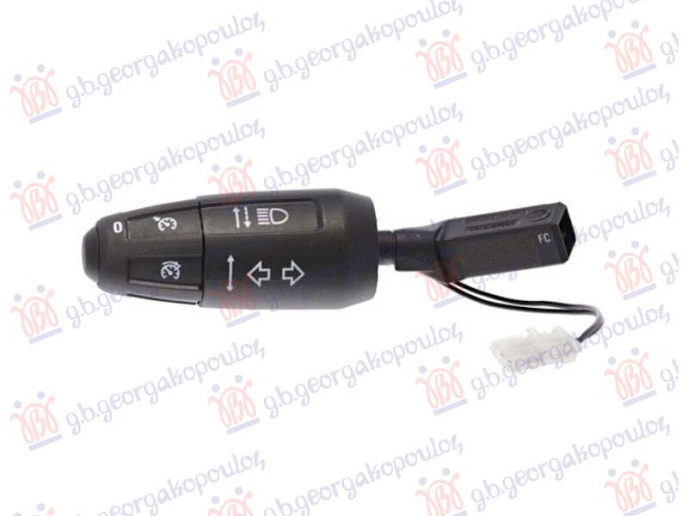 Levë e kolonës së timonit dritat e para/dritat e sinjalit / pilot automatim (2PIN) (VALEO)
