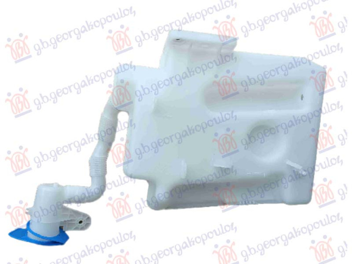 Rezervuar uji për fshirëset e xhamit (3.6LT)(me 1 vrimë motorri) (me grykë / tap )