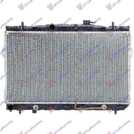 Radiator 1.6-1.8-2.0 benzinë automatik (375x670x26) (VALEO)