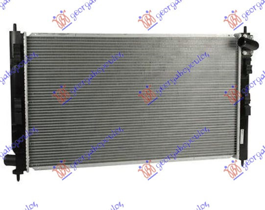 Radiator benzinë/dizel  manaul  (700x410) (VALEO)