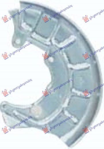 Panel mbrojtës disku i frenave të para (diametri i panelit 260/105MM) (diametri I diskut 239MM)