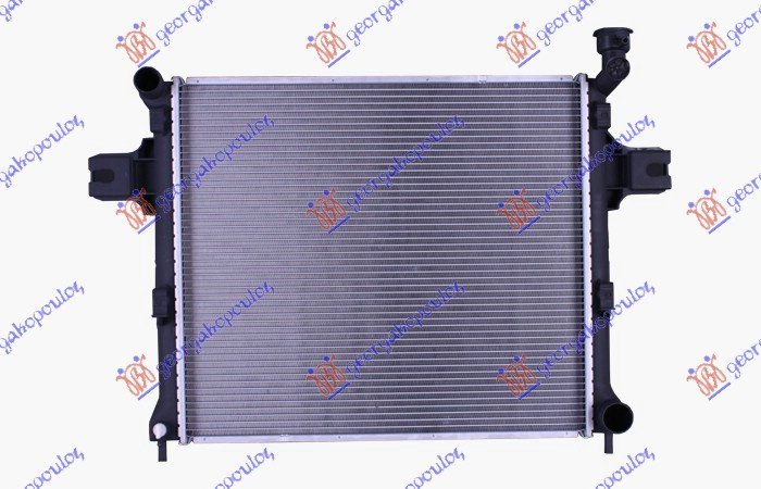 Radiator 3.7-4.7 benzinë automatik (590x520) (KOYO)