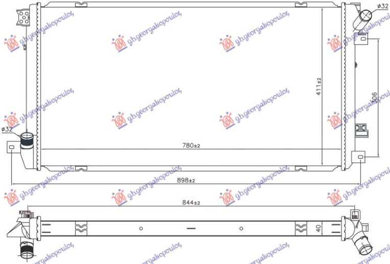 Radiator 2.5 dizel me tub diagoanl (780x411)