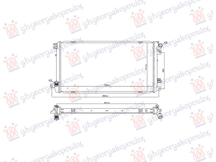 Radiator 2.5 dizel me tub diagoanl (780x411) (VALEO)