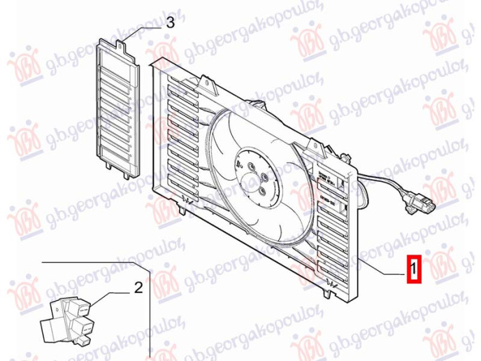 Ventilator radiatori (origjinal)