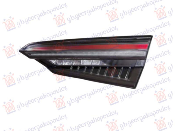 Dritë e pasme e brendshëme LED i errësuar dinamik transparent DYNAMIC CLEAR (ULO)