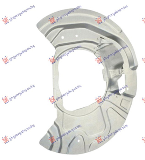 Panel mbrojtës disku i frenave të para (diametri i diskut 348MM) (Alumin)