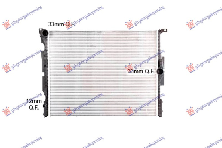 Radiator 3.0 benzinë manaul/automatik (600x480) (KOYO)