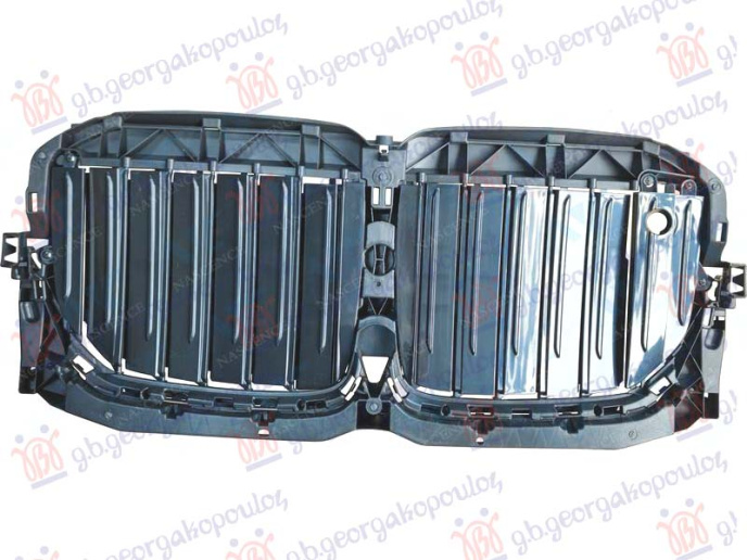 Grilë (me motor) (Me vrimë për kamerën termike) (me shirit te lyer me te zezë) 