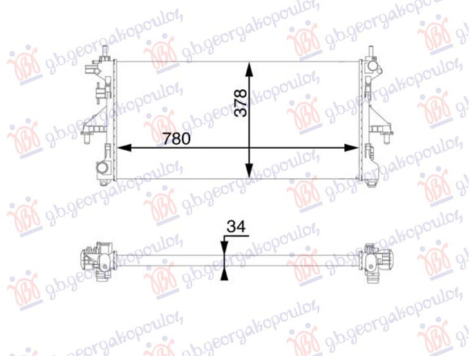 Radiator 2.0-3.0 dizel auto (780x368)