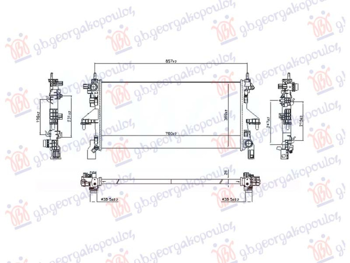 Radiator 2.2 dizel manaul (780x370)
