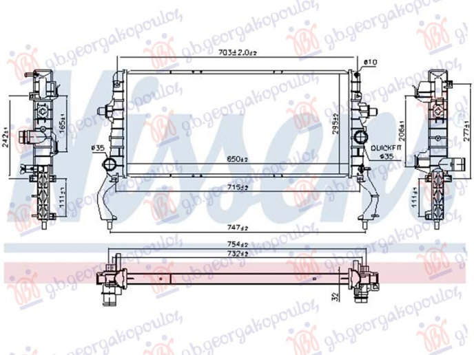 Radiator 2.0 benzinë (N) (650x296)