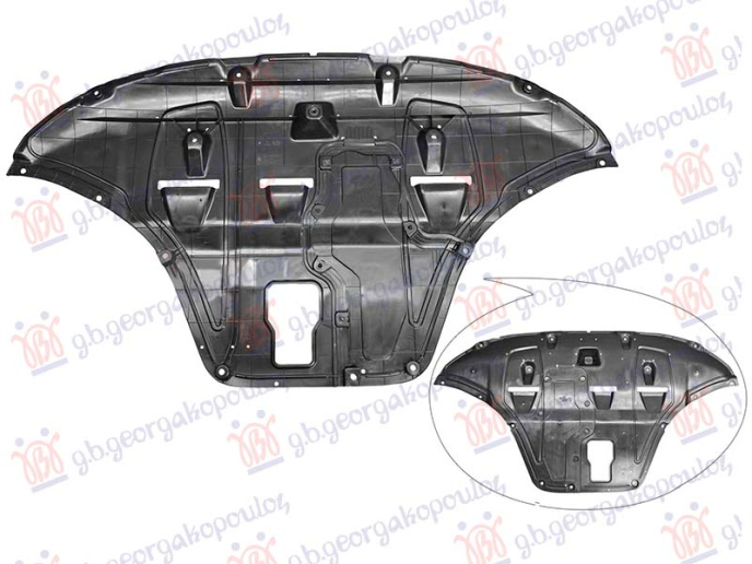 Kapaku nën motorr (hibrid) (1.6-2.0-2.5L)