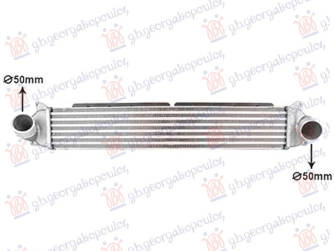 Radiator INTERCOOLER 1.6 benzinë (600x105)