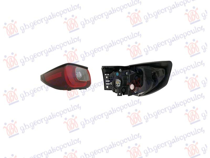 Dritë e pasme pjesa e jashtme LED (LED. LY5B) (E) (DEPO)