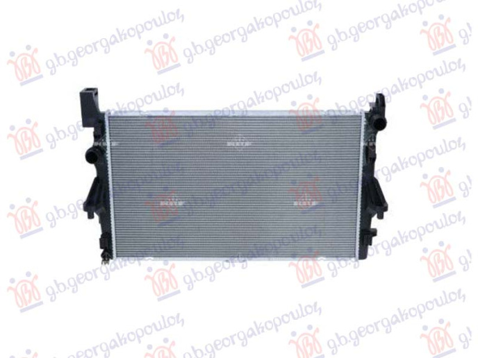 Radiator 1.6 CDI +AC (690x418x26) kunjat e mesit (NRF)