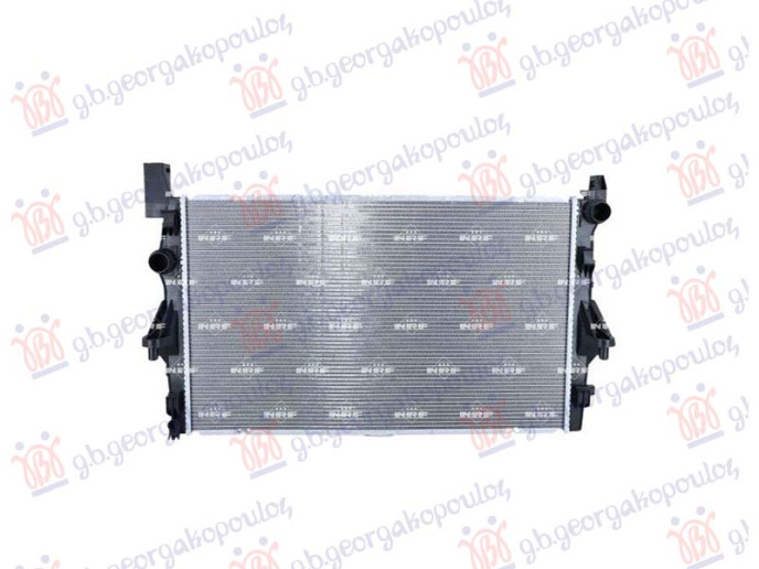 Radiator 1.6 (12009-111 CDI) -AC (690x418x16) kunjat e mesit (NRF)