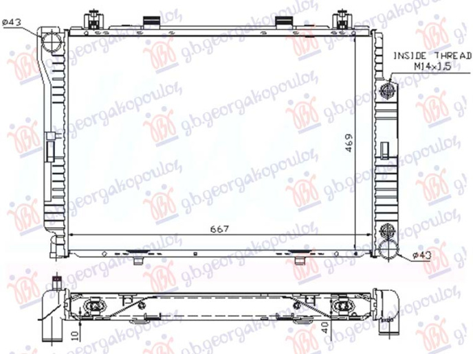 Radiator 3.0-3.5 dizel automatik (667x469)