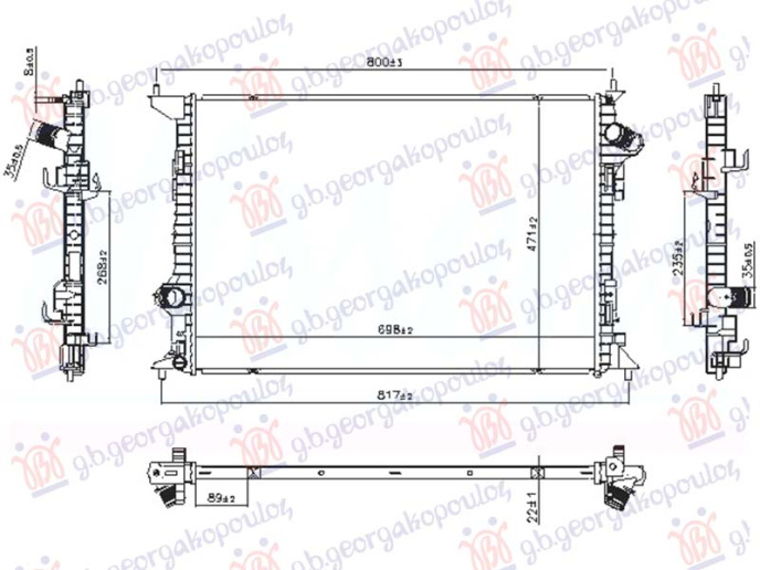 Radiator 1.5 dizel (698x470)