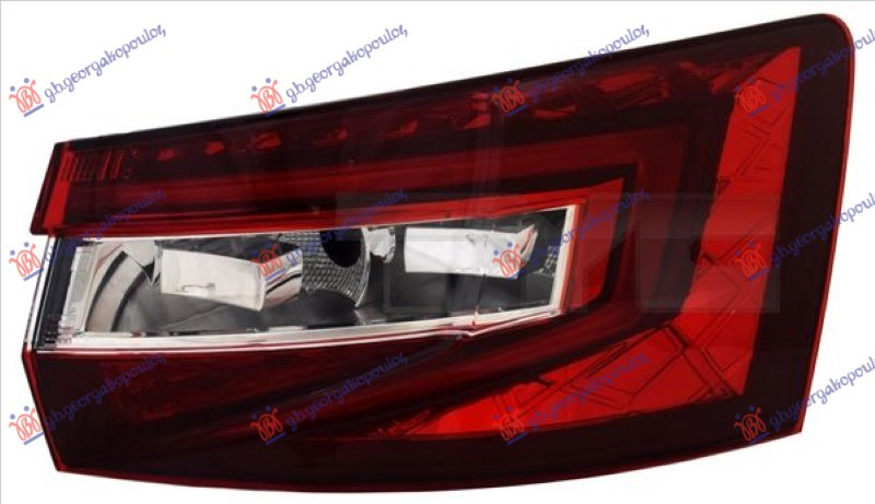 Dritë e pasme pjesa e jashtme S.W. FULL LED (e errësuar) (E) (TYC)