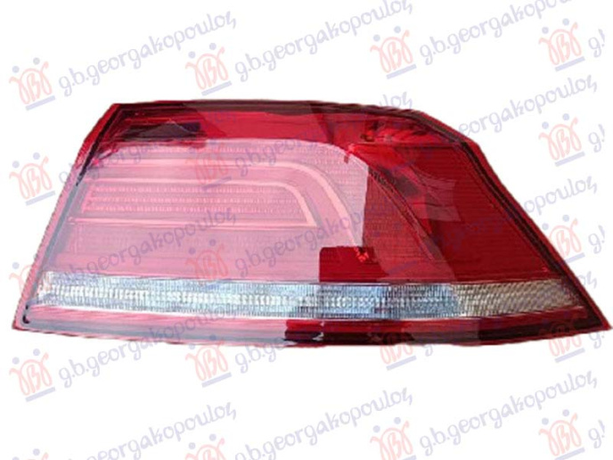 Dritë e pasme pjesa e jashtme SEDAN LED (Sinjal i poshtëm) (E)
