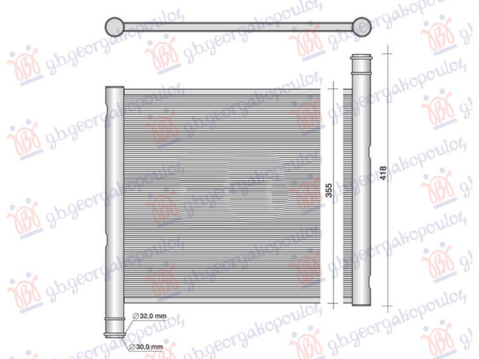 Radiator për të gjithë modelet (38x35) (NRF)