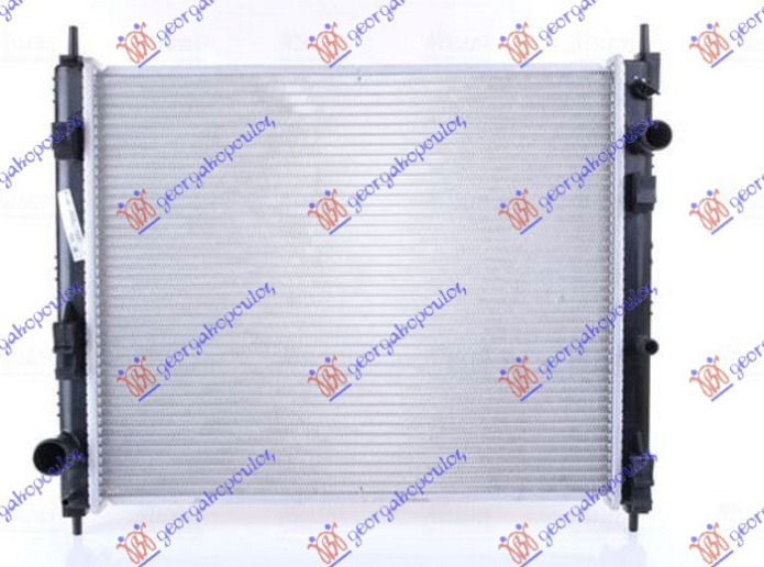 Radiator 1.5 dCi dizel (507x428x16) (NRF)