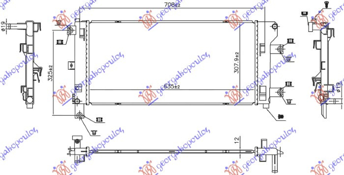 Radiator elektrik autoamtik (635x308) (NRF)