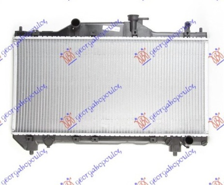 Radiator 1.6-1.8-2.0 +/- A/C 2000- (325x660x16) (NRF)