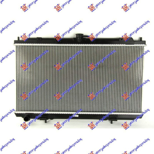 Radiator 1.5-1.6-1.8 +/- AC (360x690) (U.K.) (445mm vrimat e sipërme të ventilatorit) (NRF)
