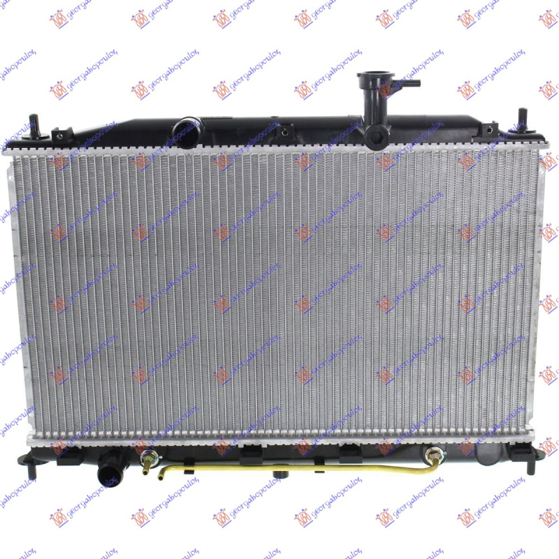 Radiator për motor 1.4i-1.6i-16V (me/pa kondicioner) (37x65) (marsh automatik)
