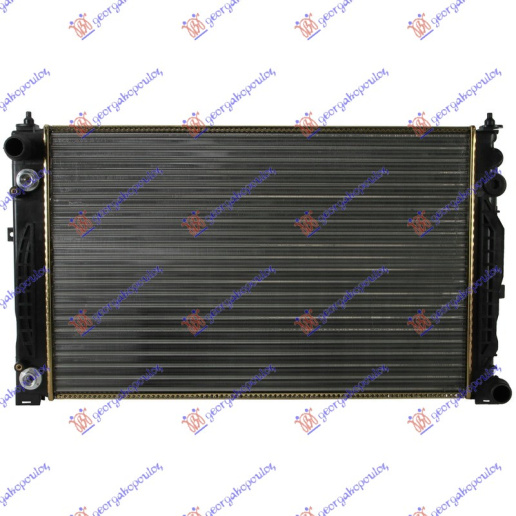 Radiator 2.4-2.7-2.8 benzinë -2.5 dizel TDi -2000 (630x390) (HELLA)