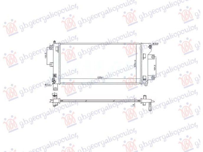 Radiator elektrik (630x298) (VALEO)