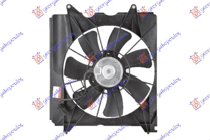 Ventilator komplet 2.0 benzinë (340mm) (2 pinë)