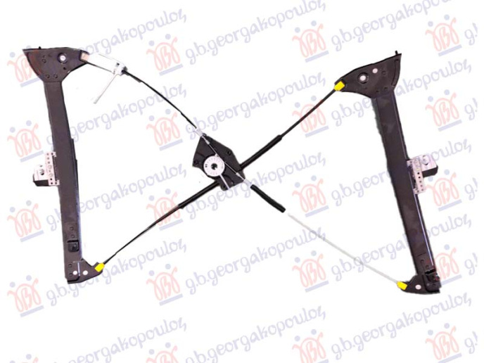 Regullator elektrik i xhamit të përparëm (CABRIO) (pa motorr) 