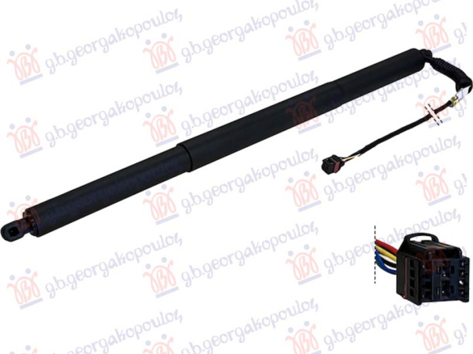 Piston me gaz për derën e bagazhit elektrike RH=LH (6PIN)