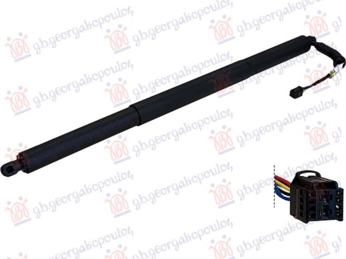 Piston me gaz për derën e bagazhit elektrike RH=LH (6PIN)