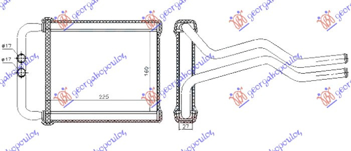 Ngrohës kabine 2.0i 16V-2.7i V6 24V benzinë - 2.2CRDi dizel me/pa kondicioner (149x225)