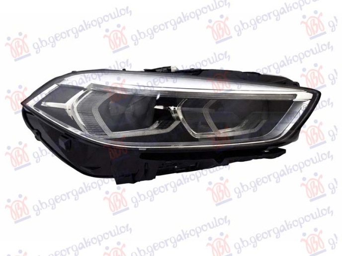 Feneri i përparmë elektrik Bi-LED meLED DRL (me motorr) (E) (TYC)