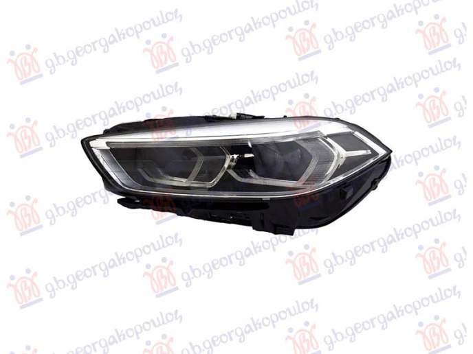 Feneri i përparmë elektrik Bi-LED meLED DRL (me motorr) (E) (TYC)