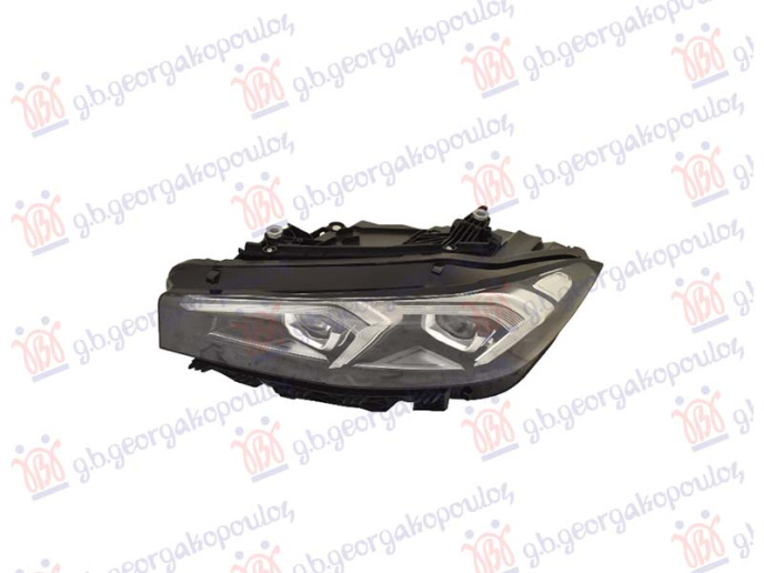 Feneri i përparmë full LED e zezë (E) (DEPO)