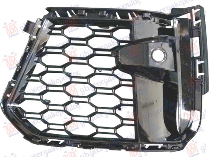 Grilë për parakolpin e përparëm i ngjyrosur e zezë (M-SPORT & X6M)
